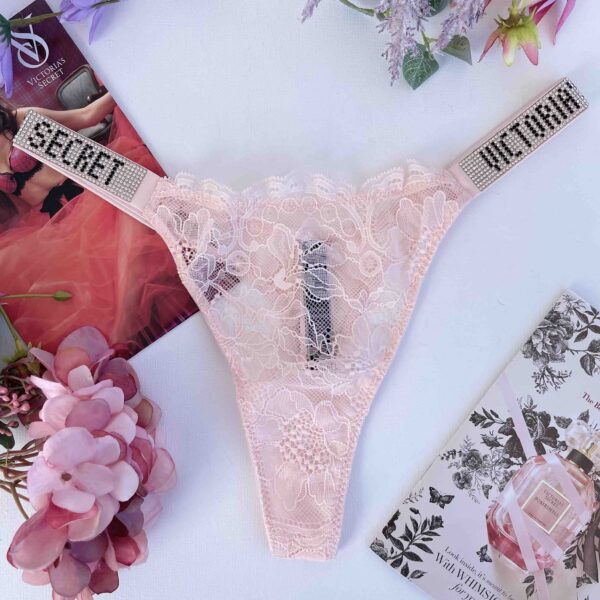 Colales Bombshell Shine Strap encaje Purest Pink